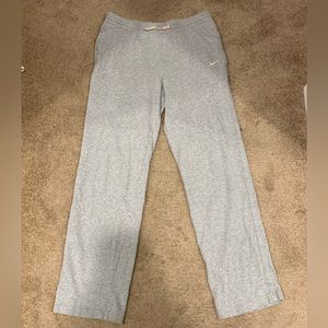 Nike gray sweatpants grey joggers, loose